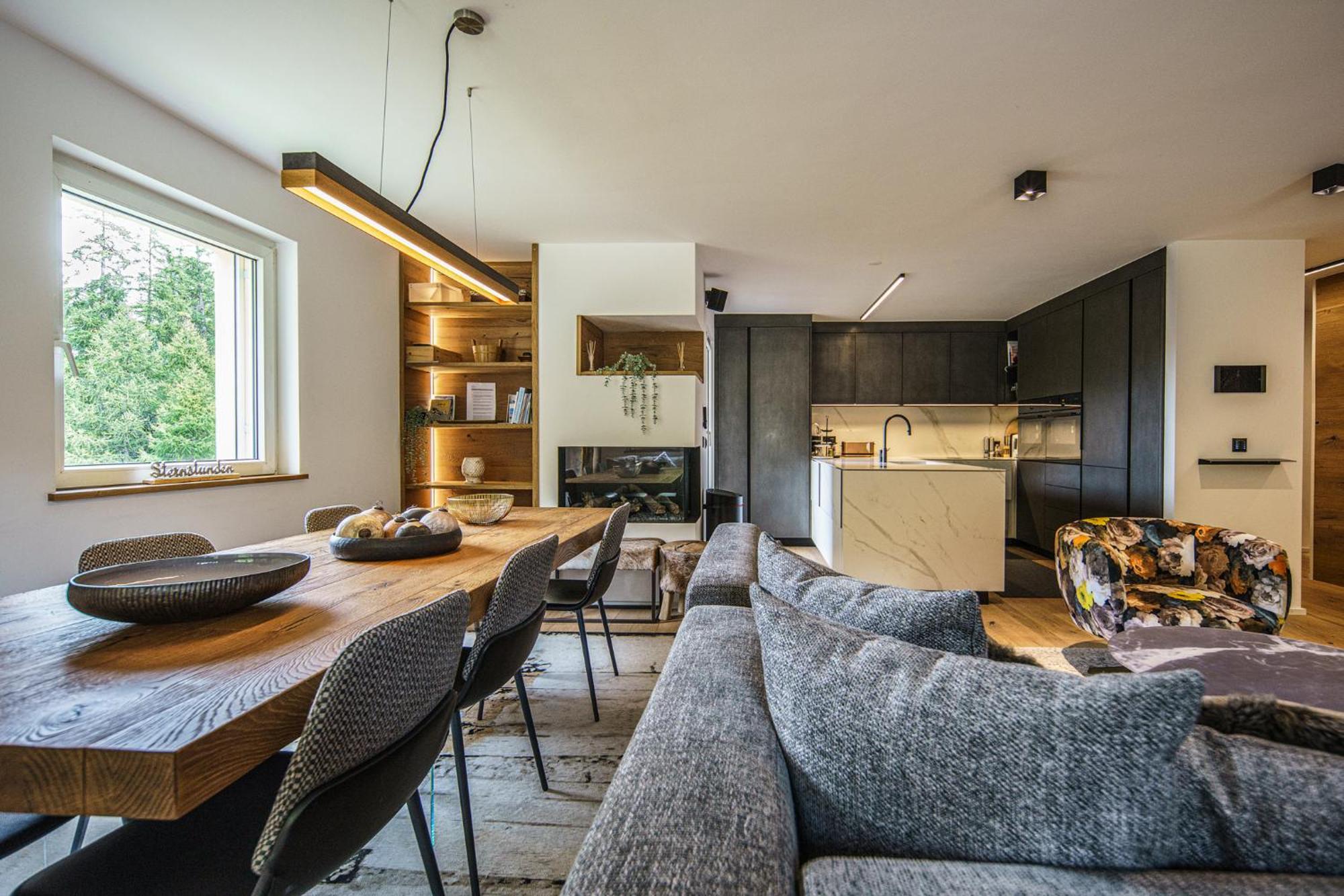 Luxury Mountain Apartment With Private Sauna And Underground Parking Санкт-Моріц Екстер'єр фото